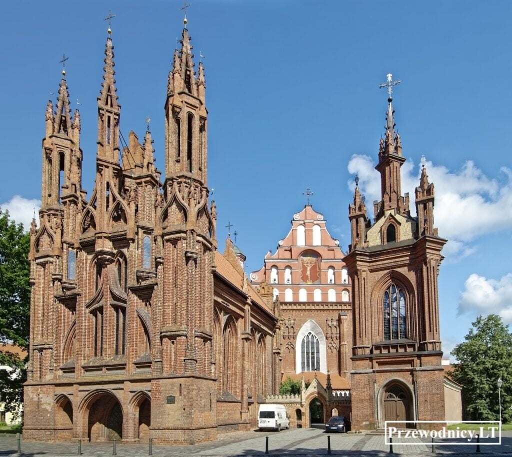 przewodnik po wilnie koscol sw anny